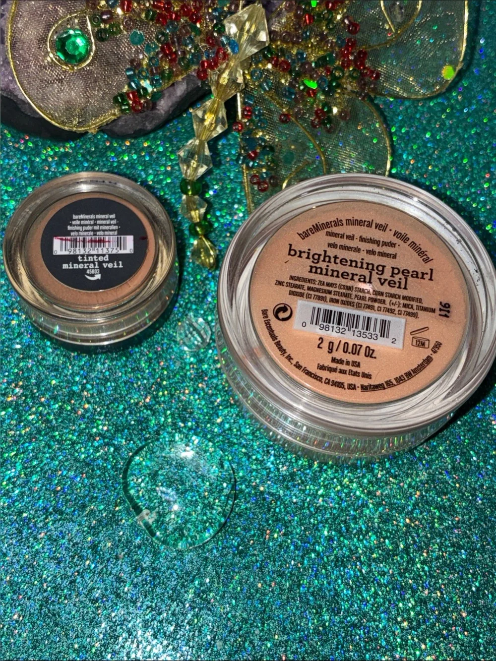 bareMinerals Brightening Pearl Mineral Veil -Tinted mineral Veil.